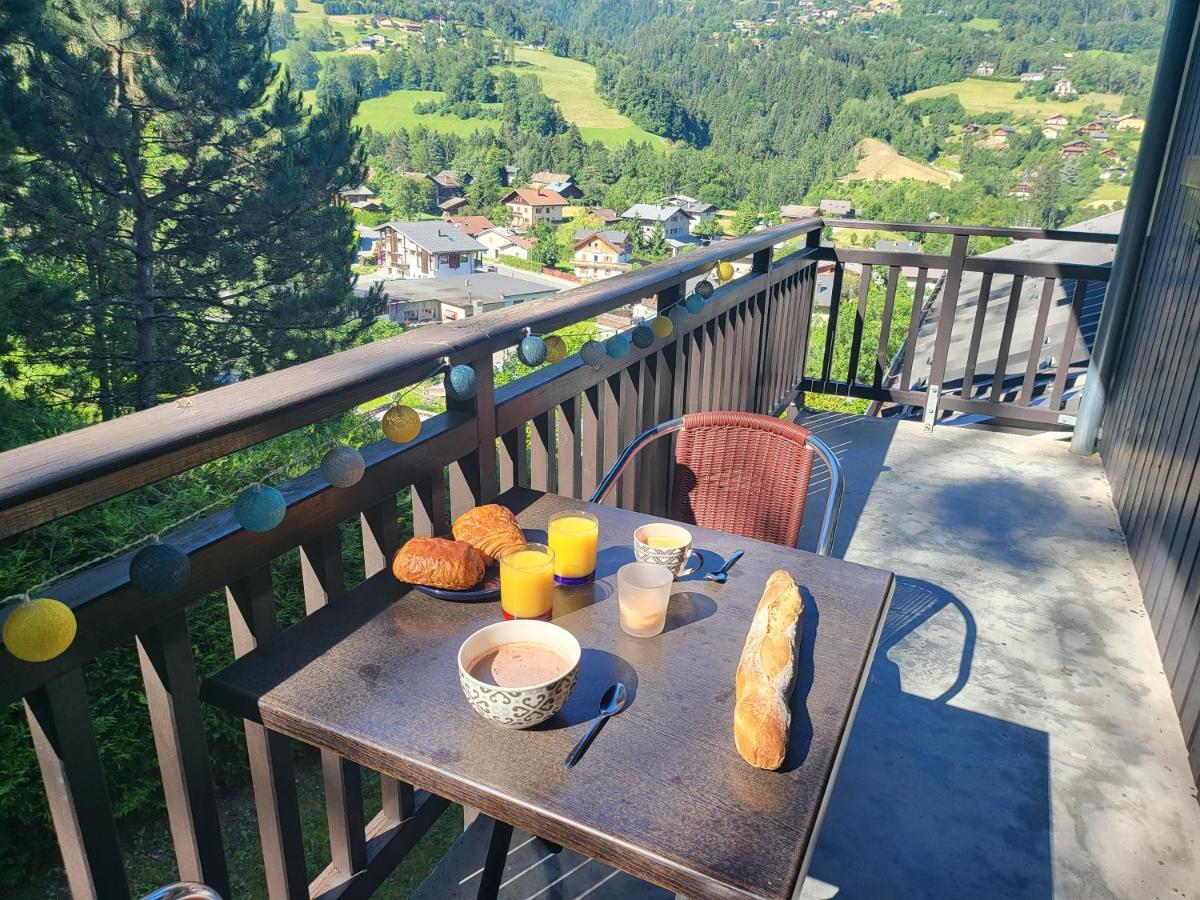 Appartement Dans Chalet Avec Piscine Couverte Saint-Gervais-les-Bains Eksteriør bilde
